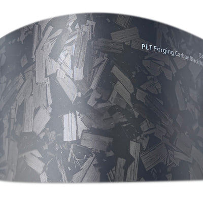 PET Ultimate Flat Forged Carbon Black