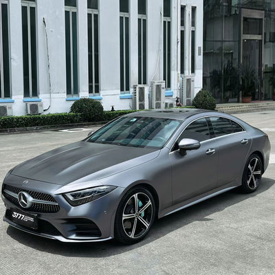 Satin Metallic Dark Grey Films