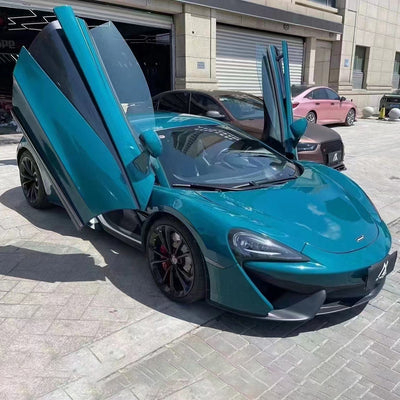 PET Audi Hell Green Vinyl Wrap