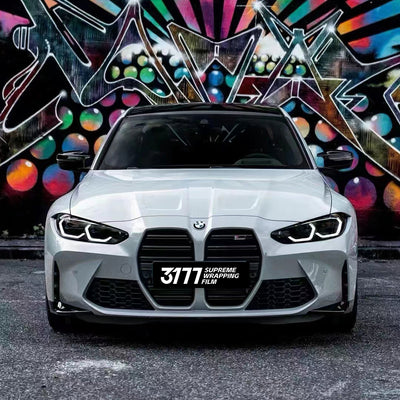 PET Brooklyn Grey Vinyl Wrap