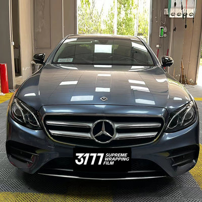 PET Metallic Byron Bay Blue Sticker Wrap