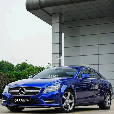 PET Liquid Metallic Ocean Deep Blue