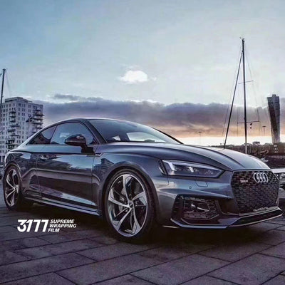 PET Metallic Mist Cloud Grey