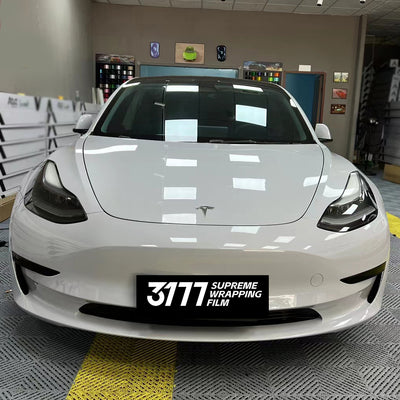 PET Nardo Light Grey Vinyl Wrap