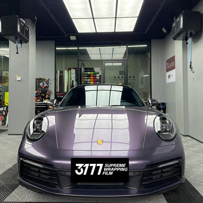 PET Metallic Violet Grey