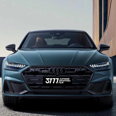 PET Cerulean Cyan Color Wrap