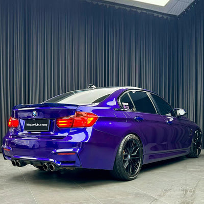 PET Metallic Royal Indigo Blue Vinyl Film