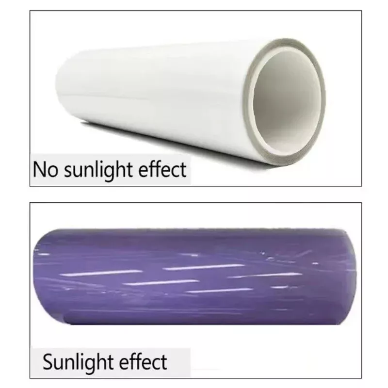 Wrapmaster TPU Intelligent UV Color Change Photochromic Headlight Tint Film