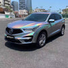 Glossy Iridescence Laser Silver Car Vinyl Wrap