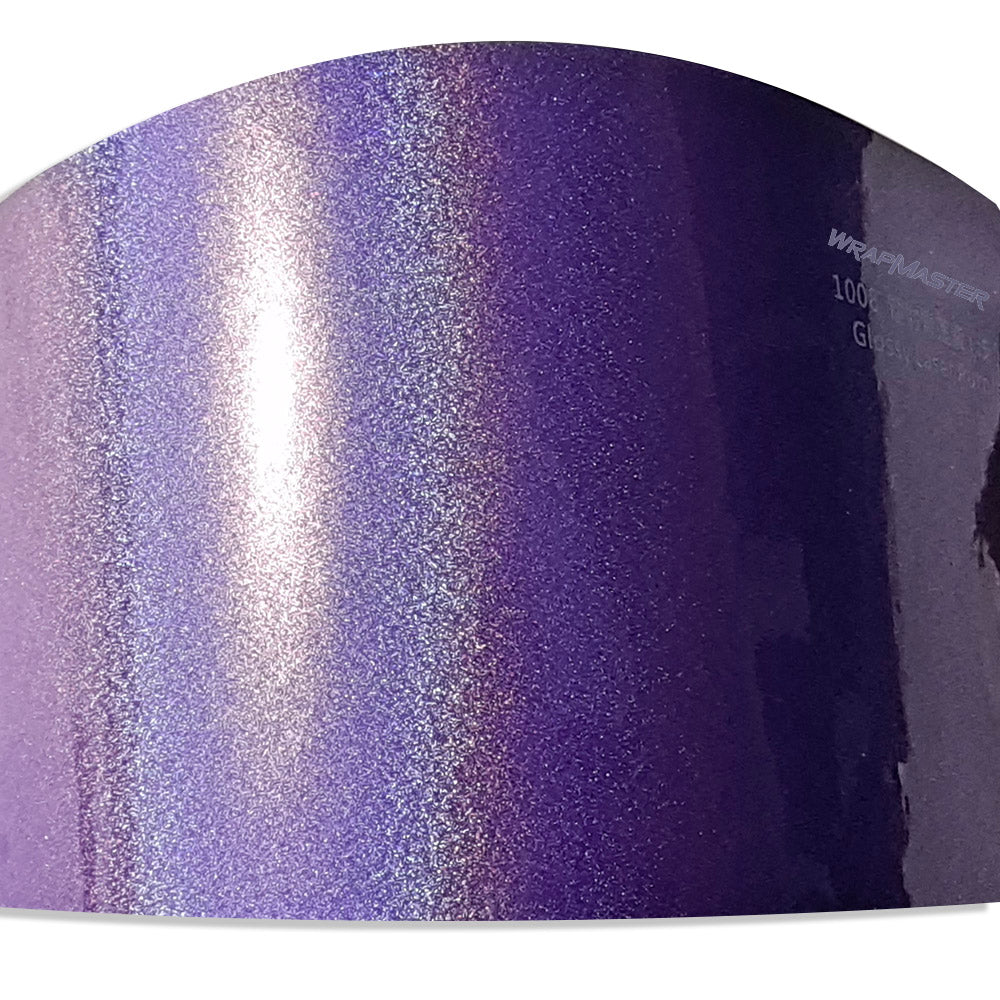 Gloss Iridescent Laser Light Purple Wrap