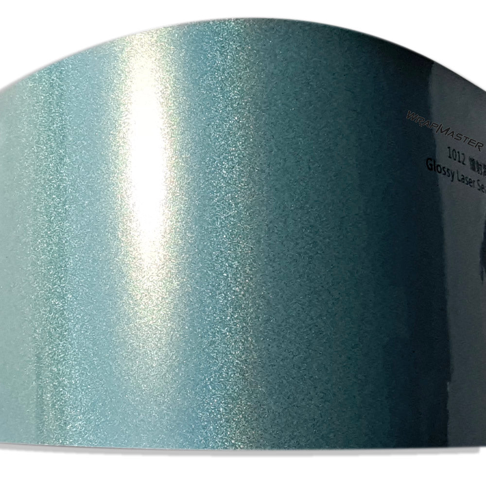 Gloss Iridescent Laser Sea Blue