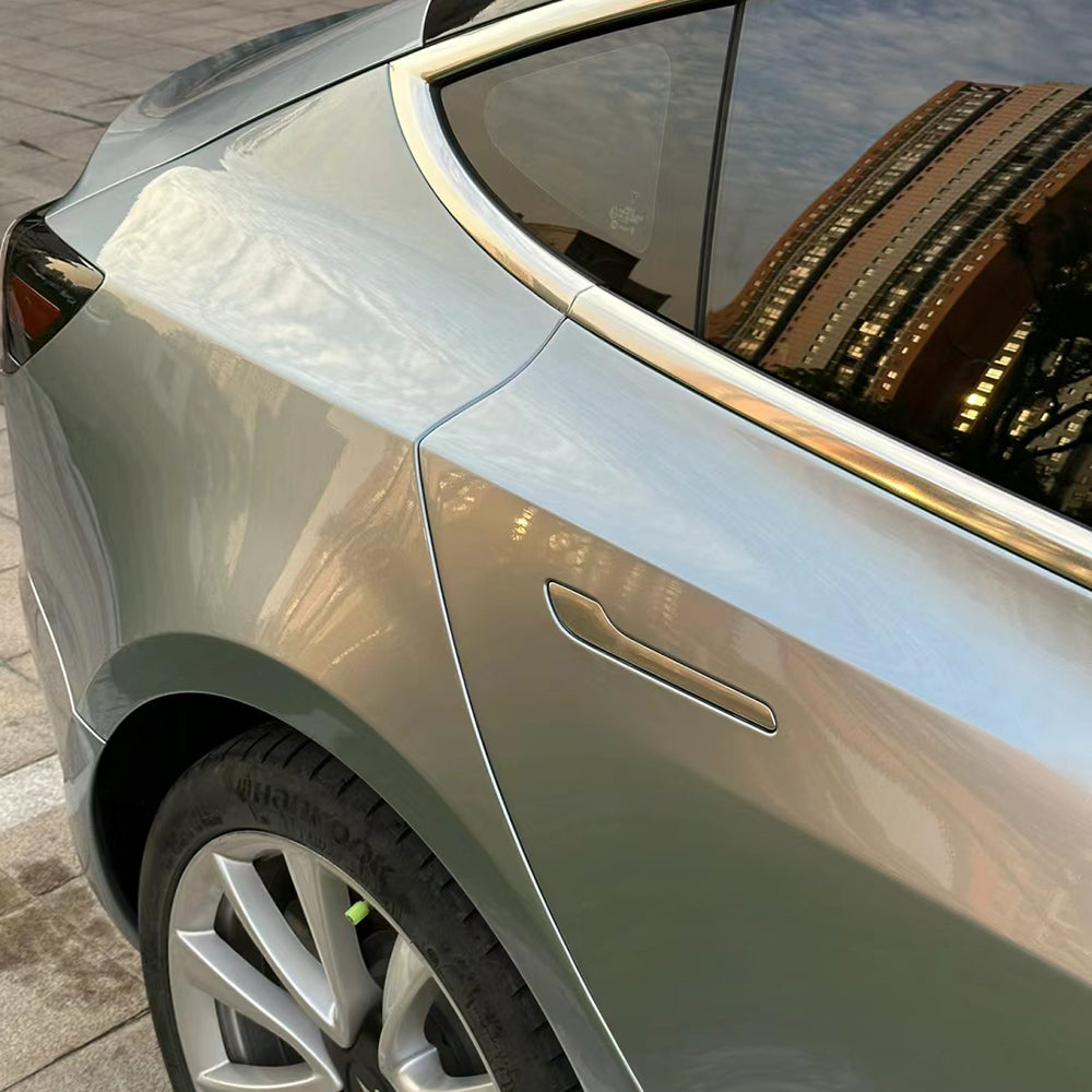 PET Liquid Metallic Grey Silver