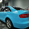 PET Sky Blue Vinyl Wrap