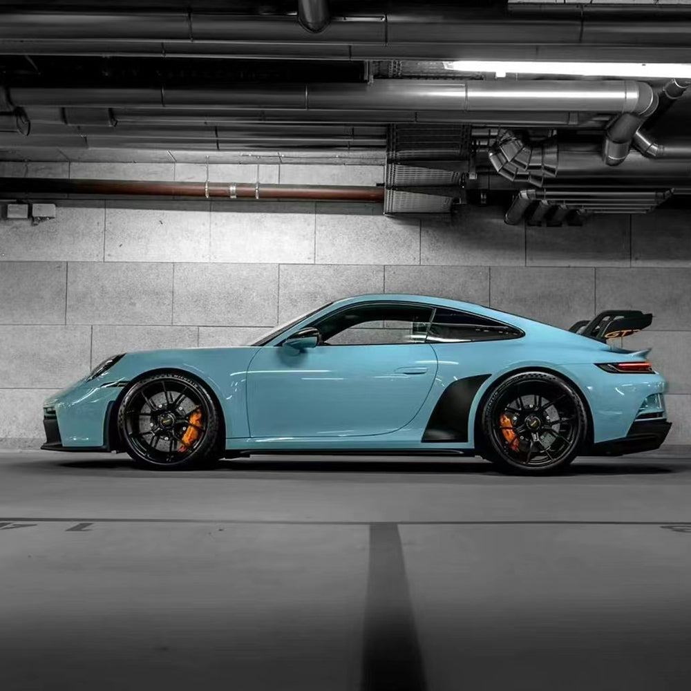 PET Mesisen Blue Vinyl Wrap