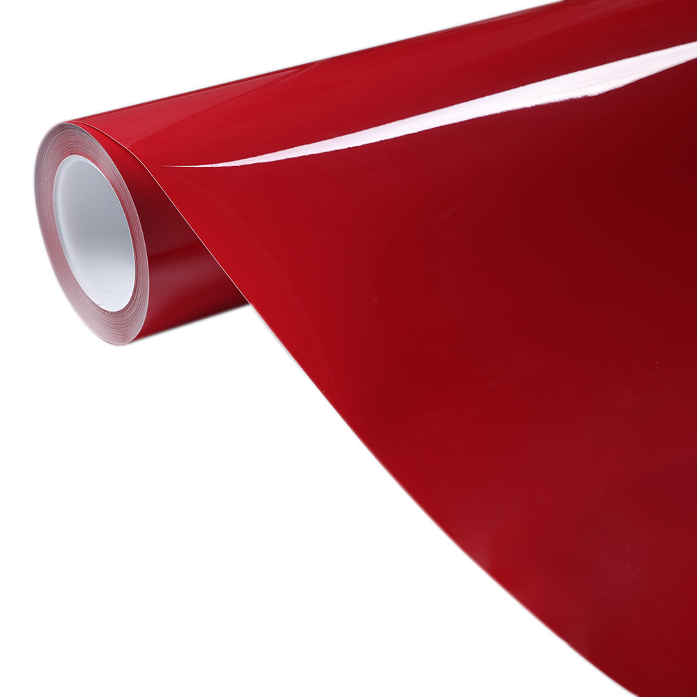 PET Strawberry Red Car Vinyl Wrap