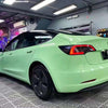 PET Haze Green Vinyl Wrap