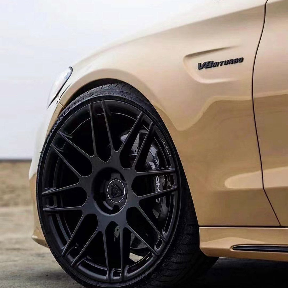 PET Glossy Crystal Desert Yellow Vinyl Wrap