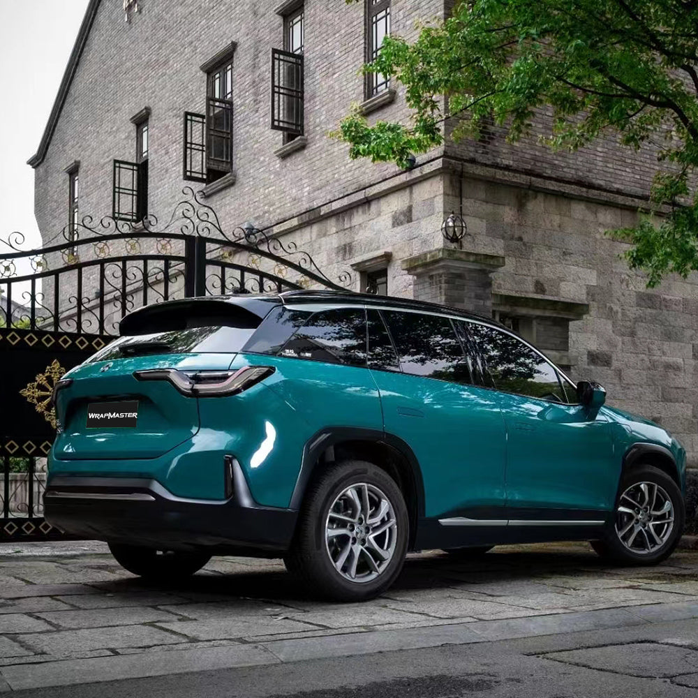 PET Windstorm Green Vinyl Wrap