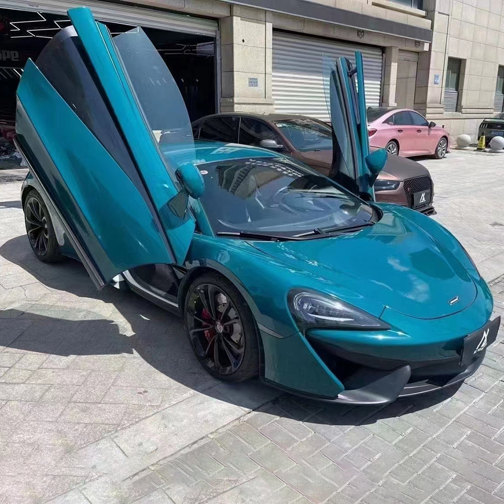 PET Audi Hell Green Vinyl Wrap