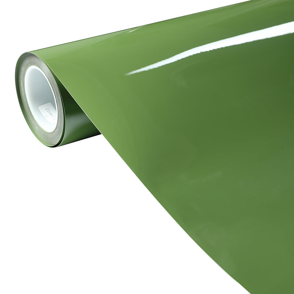 PET Racing Green Vinyl Wrap