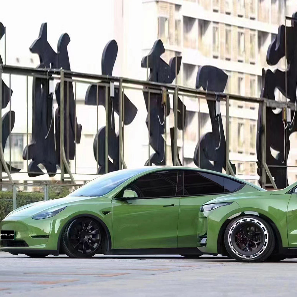 PET Racing Green Vinyl Wrap