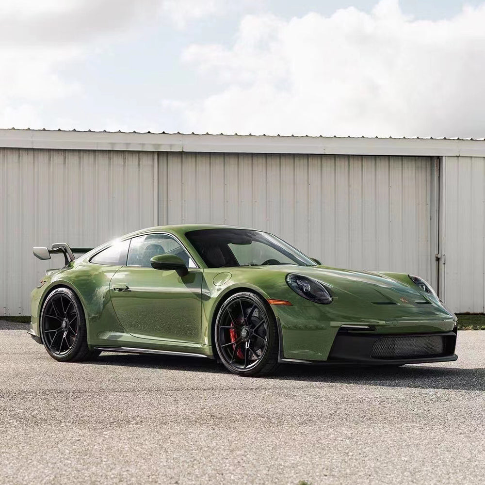 PET Racing Green Vinyl Wrap