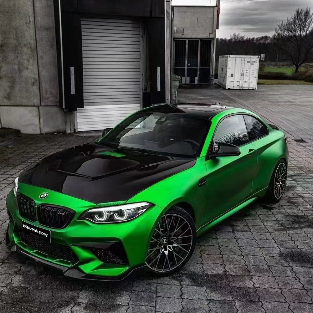 PET Liner Ultral Matte Chrome Green Wrap