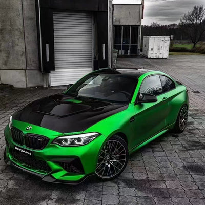 PET Liner Ultral Matte Chrome Green Wrap
