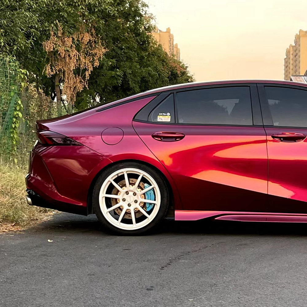 PET Metallic Rupee Purple Vehicle Wrap