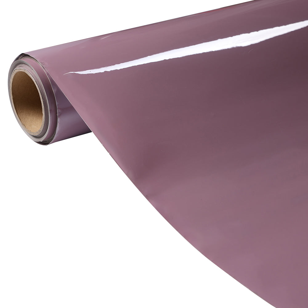 PET Wulong Milk Pink Car Wrap