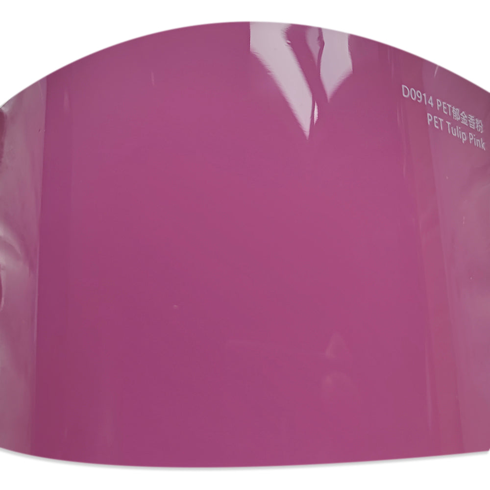 PET Tulip Pink Vinyl Wrap