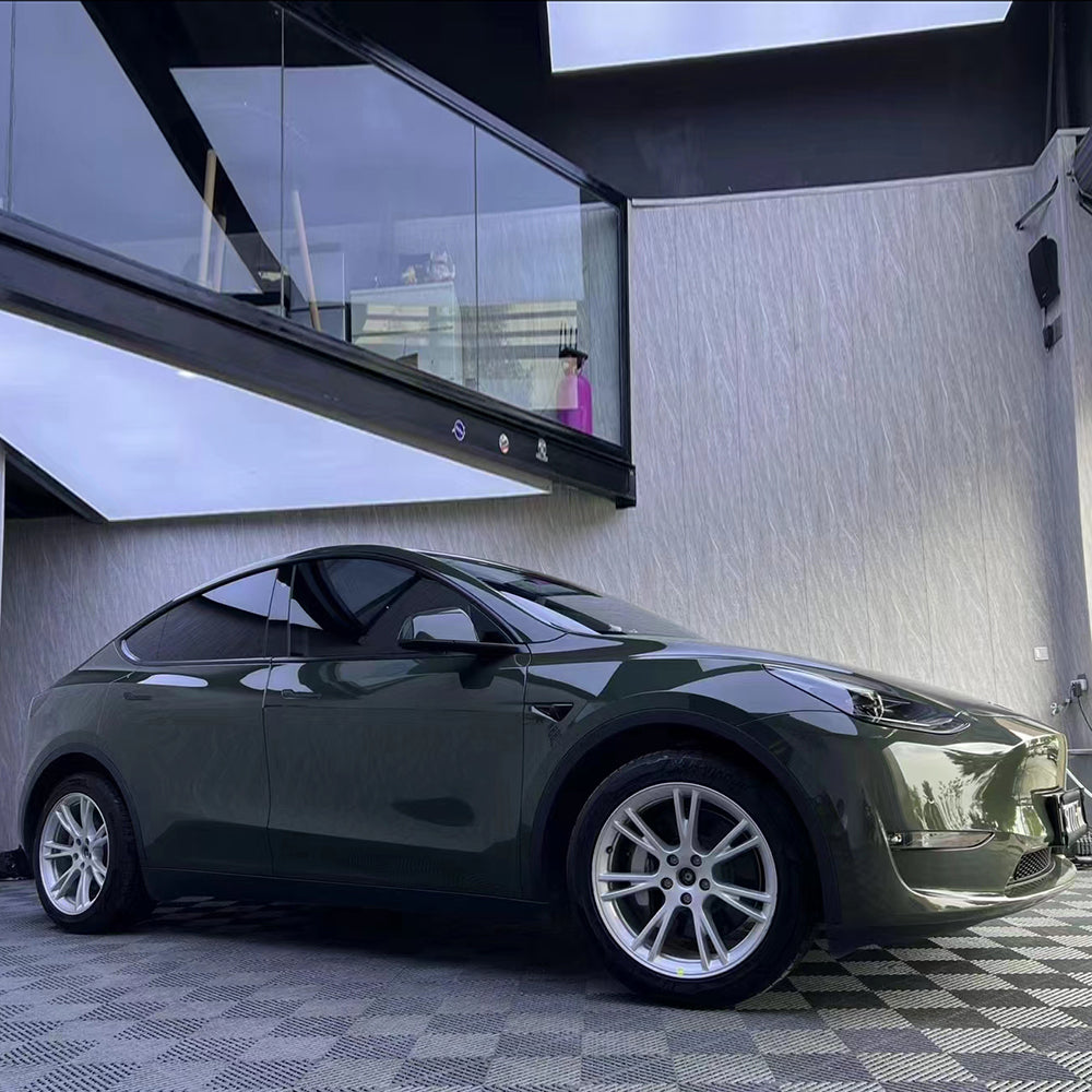 PET Gloss Crystal Black Olive Wrap