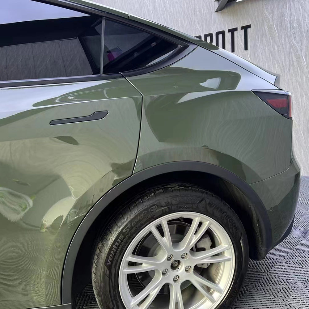 PET Gloss Crystal Black Olive Wrap