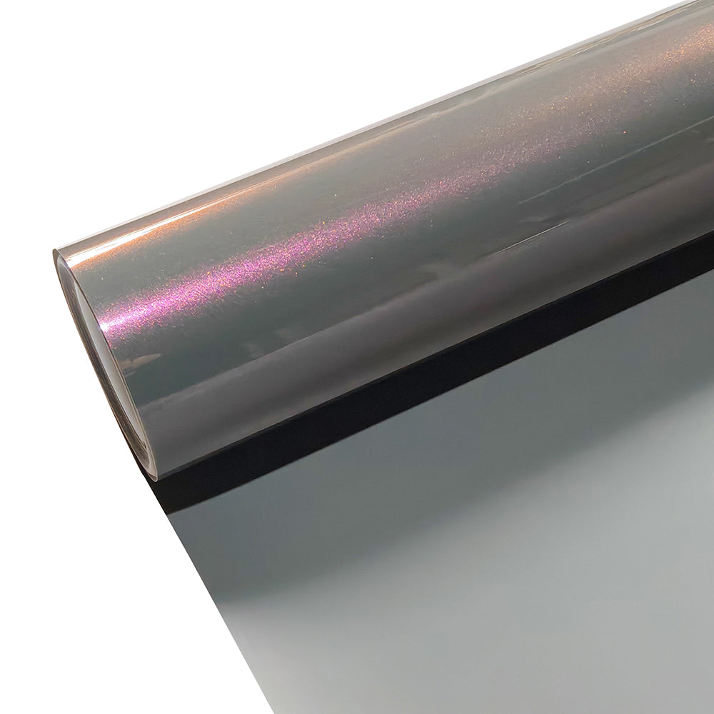 PET Metallic Stars Phantom Grey