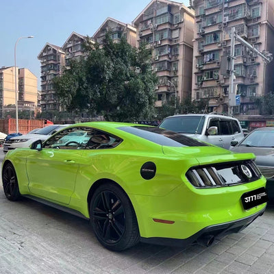 PET Apple Green Vinyl Wrap