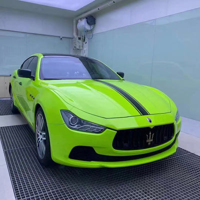 PET Apple Green Vinyl Wrap