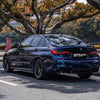PET Metallic BMW Blue Vinyl Film