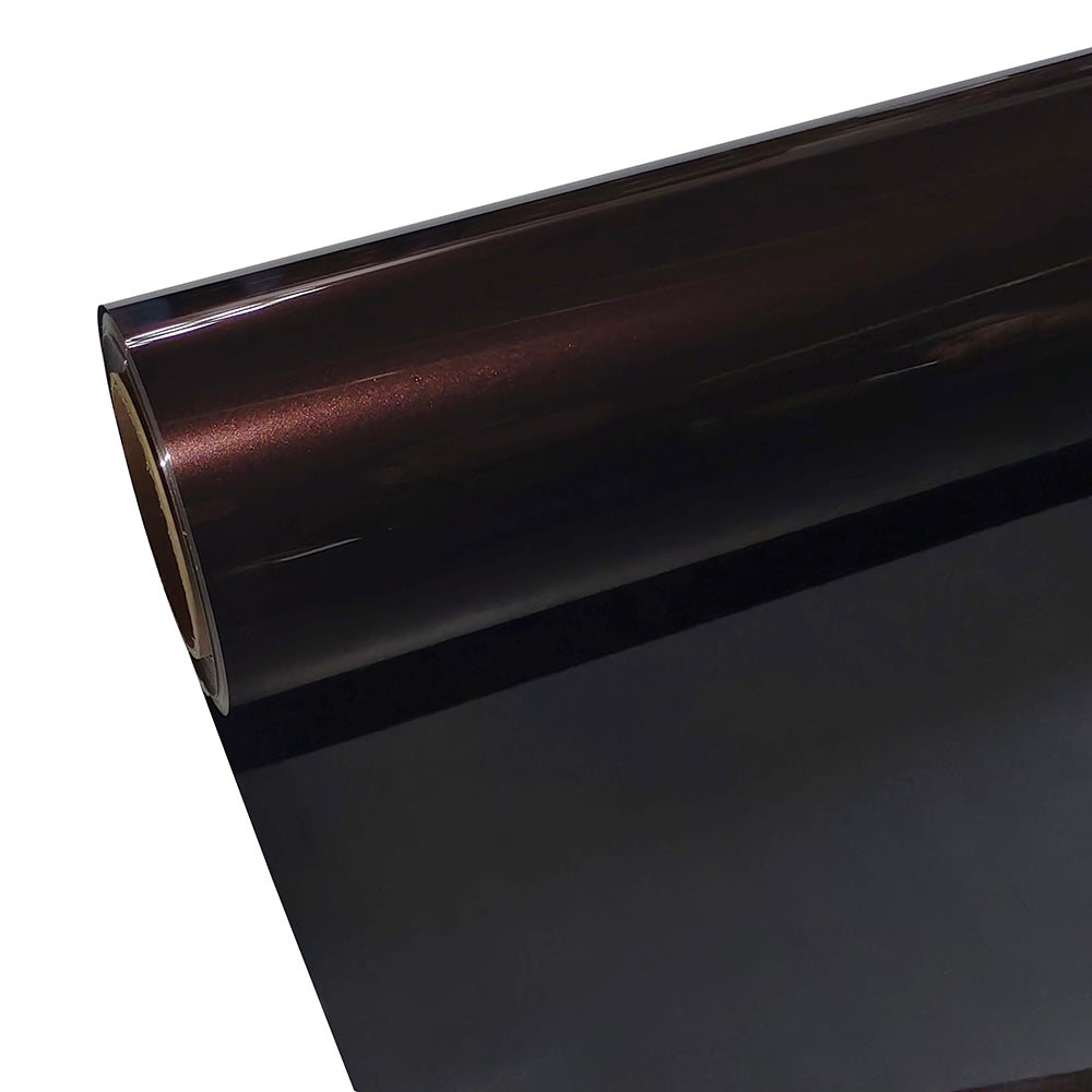 PET Metallic Mahogany Red