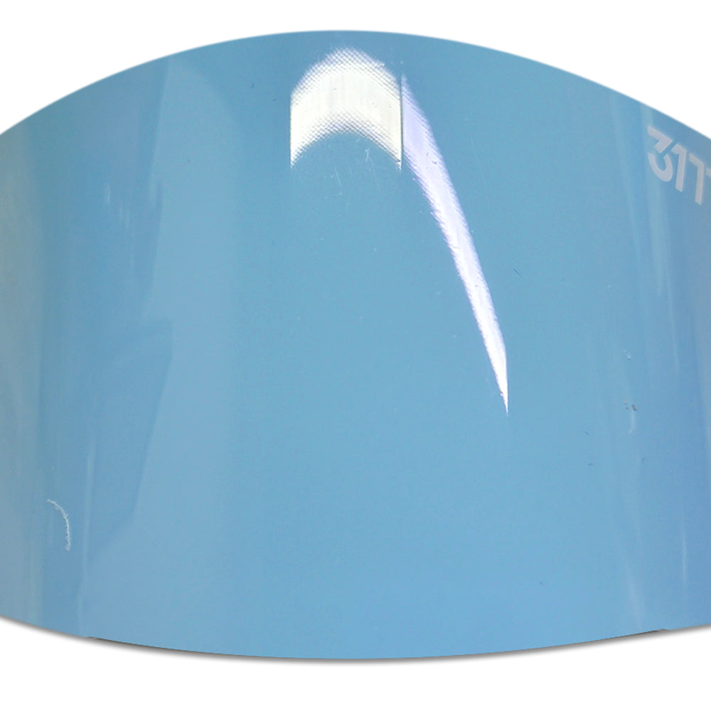 PET glossy crystal light blue Vinyl Wrap