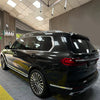 PET Glossy Metallic Black Car Wrap