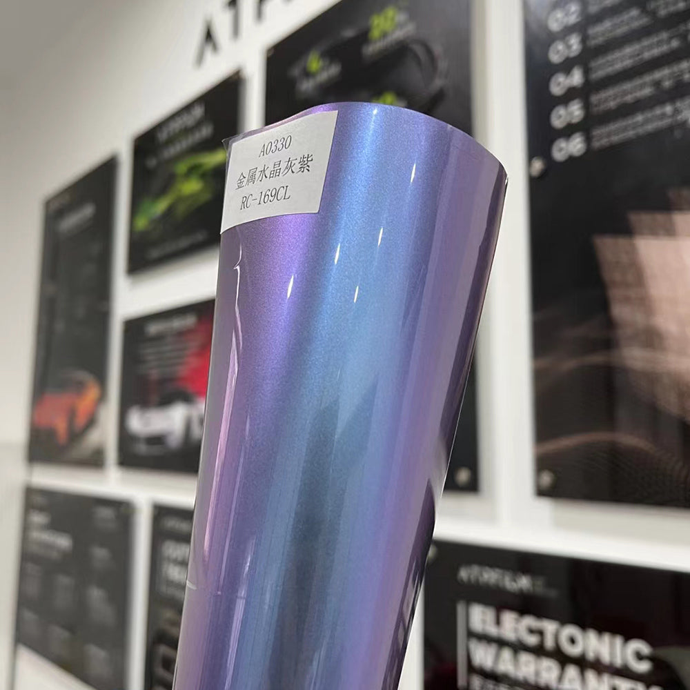 PET Metal Grey Purple