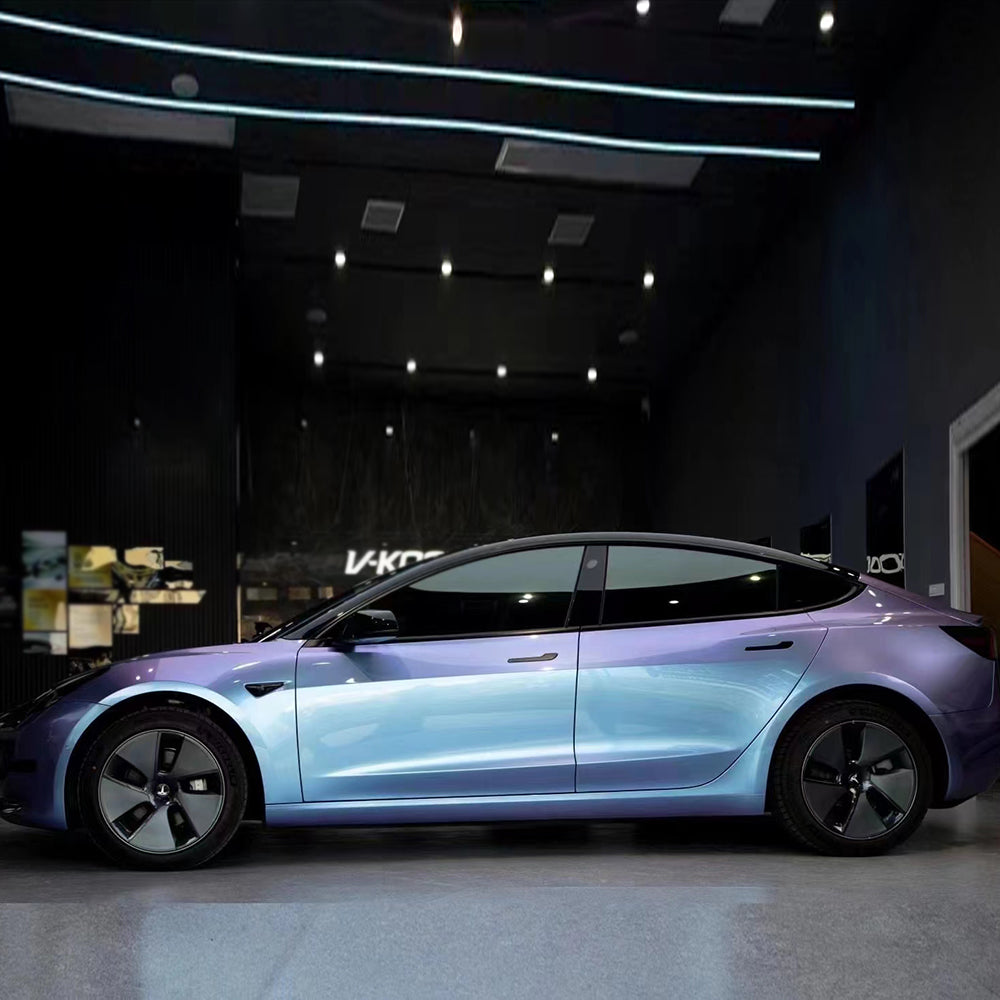 PET Metal Grey Purple