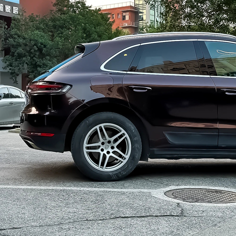 PET Metallic Mahogany Red