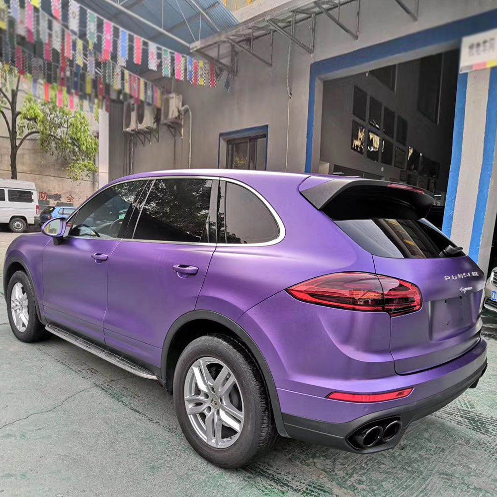 Satin Metallic Purple Vinyl Wrap