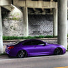 Satin Metallic Purple Vinyl Wrap