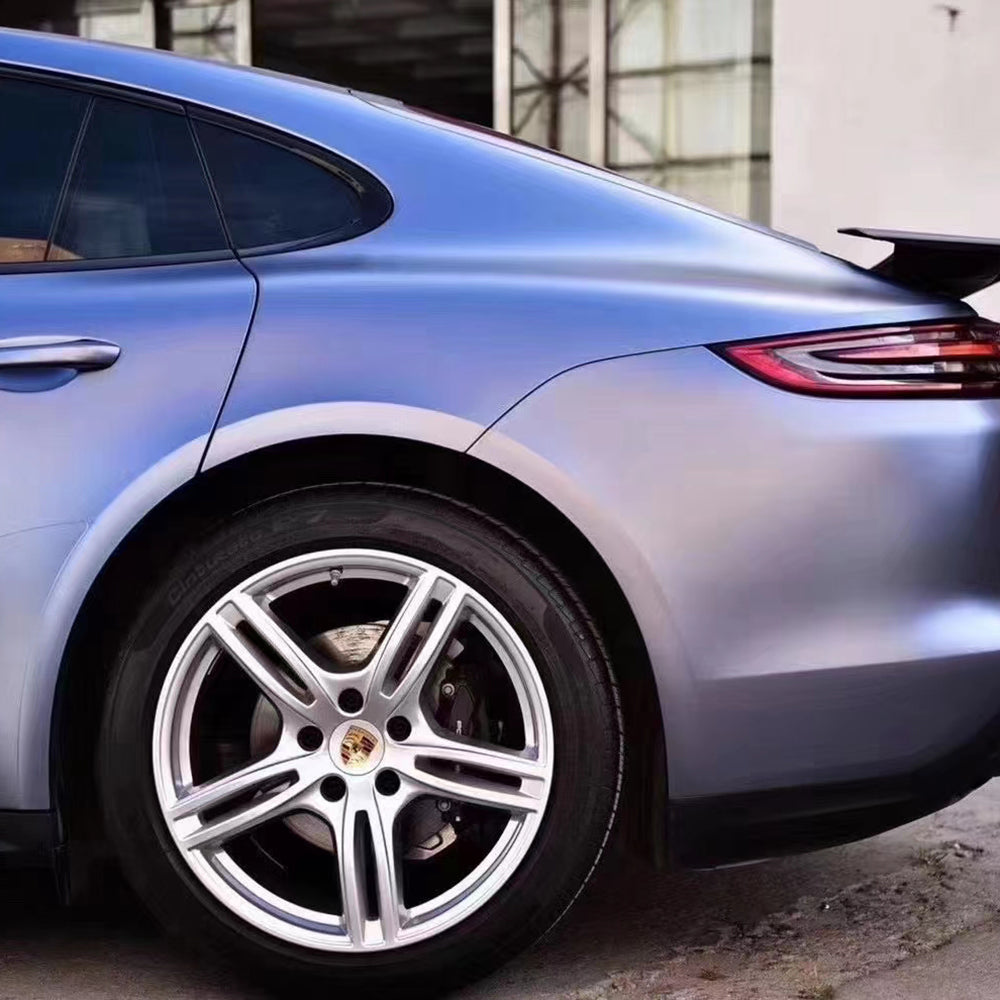 Satin Metallic Midnight Blue Wraps