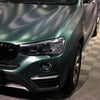 Satin Metallic Dark Green Car Wrap