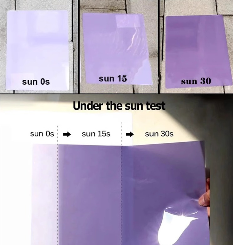 Wrapmaster TPU Intelligent UV Color Change Photochromic Headlight Tint Film