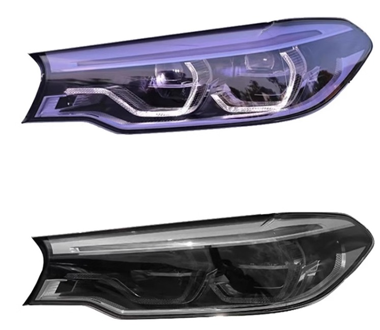 Wrapmaster TPU Intelligent UV Color Change Photochromic Headlight Tint Film